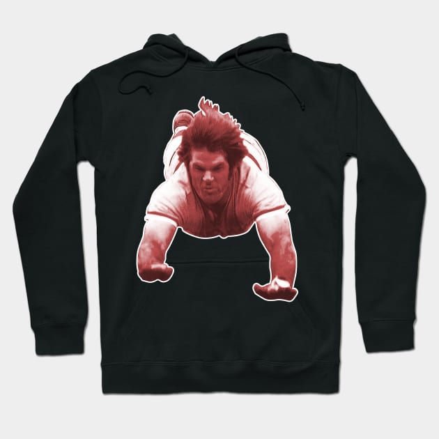 Pete Rose Charlie Hustle Hoodie by Niko Neon